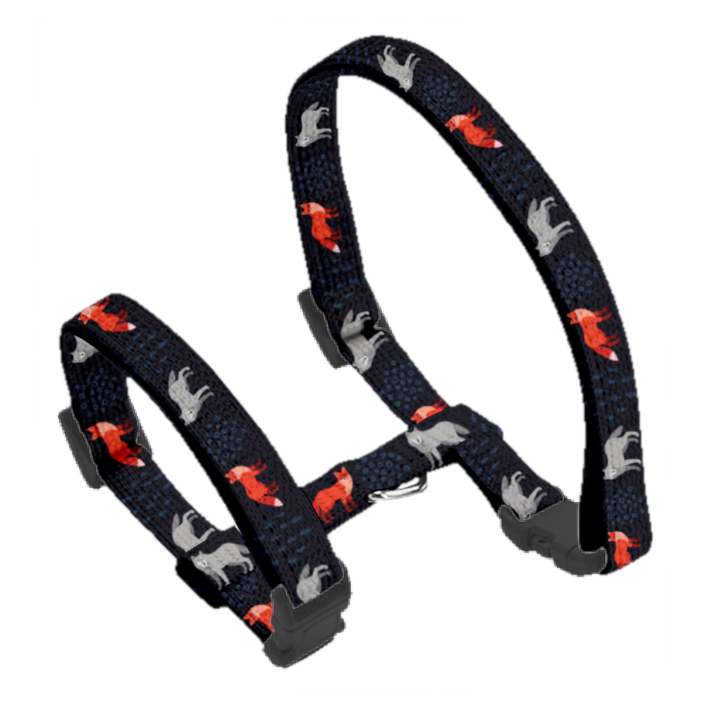 Coco & Pud Fox & Friends Cat harness