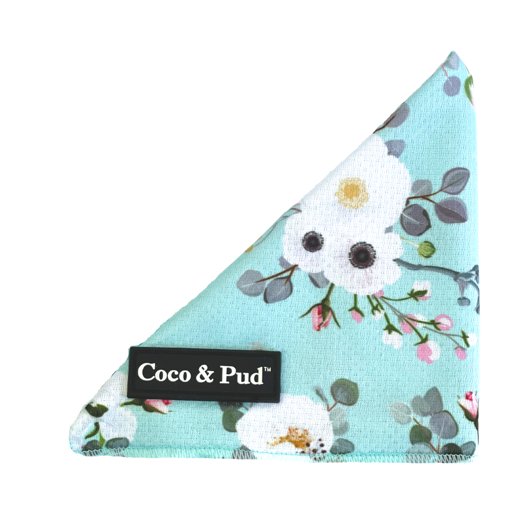 Coco & Pud French Azure Dog Bandana