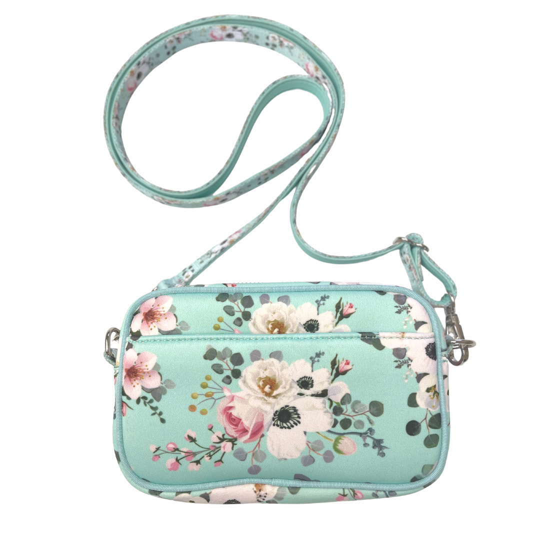 Coco & Pud French Azure 'Dog Walking' Crossbody Bag reverse