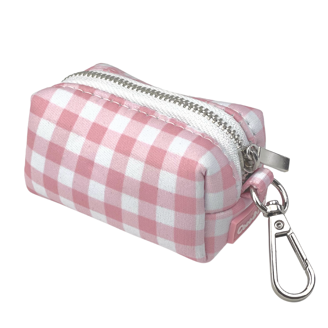 Coco & Pud Gingham Rose Waste Bag Holder