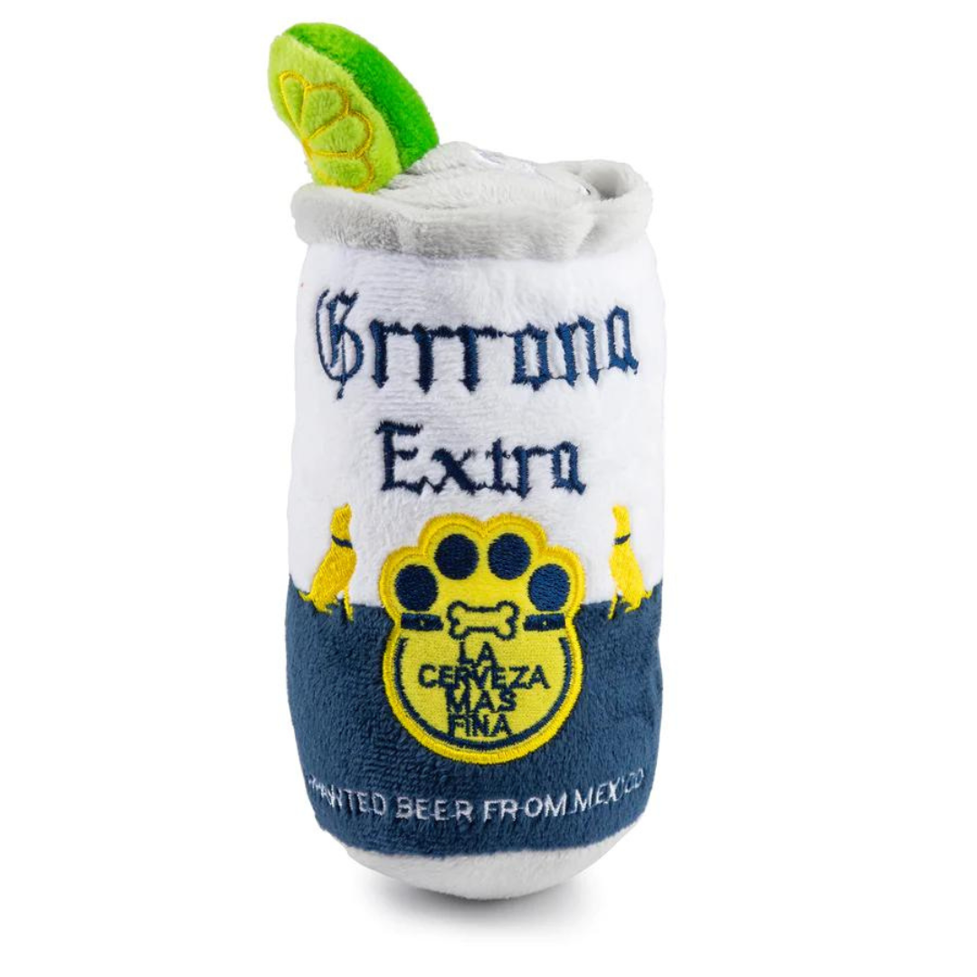 Coco & Pud Grrrona Beer Can Dog Toy - Haute Diggity Dog