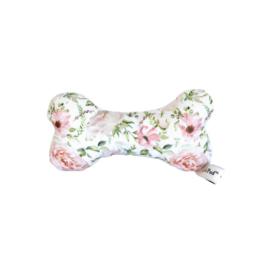 Coco & Pud Le Jardin Bone Dog Toy - Small