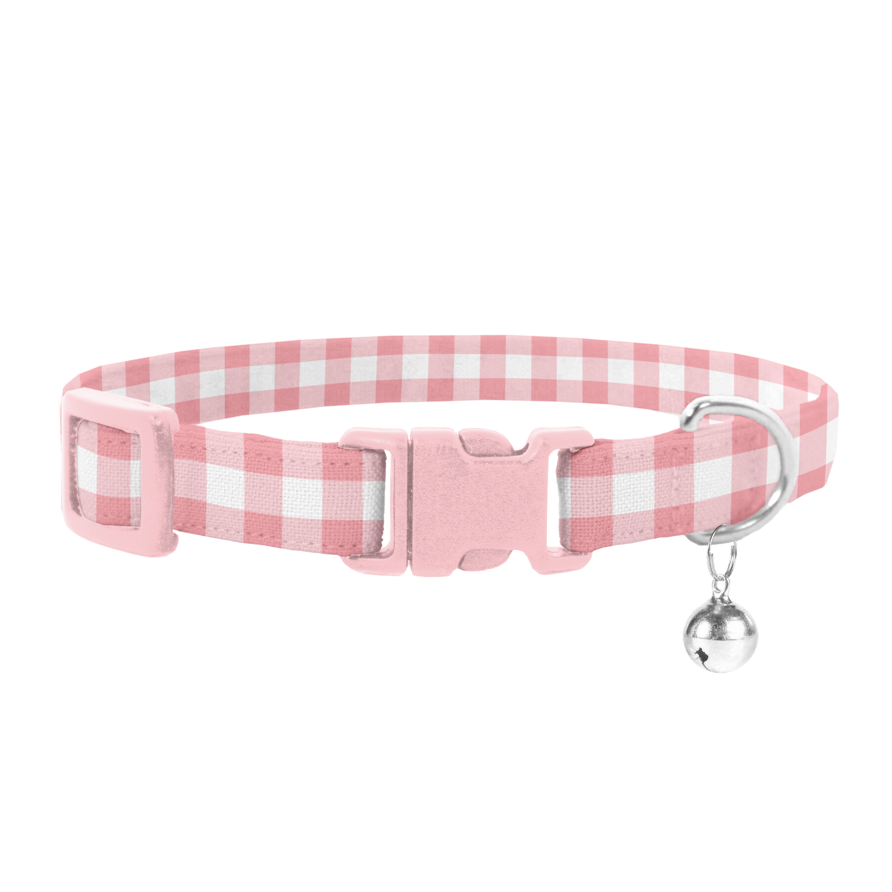 Coco & Pud Gingham Rose Cat Collar