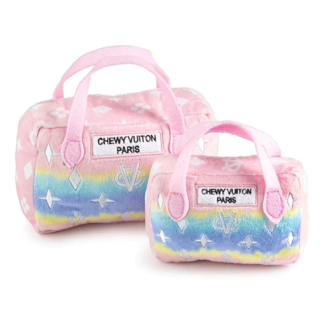 Coco & Pud Pink Ombre bag Dog Toy - Haute Diggity Dog