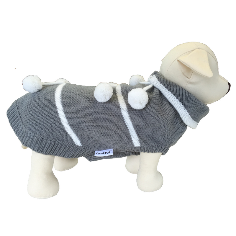 Pom Pom Dog Sweater - Coco & Pud