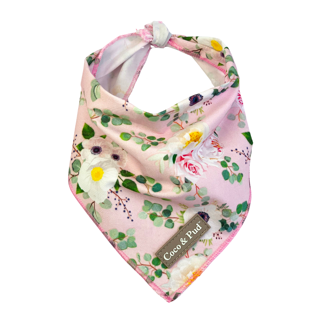 Coco & Pud Provence Rose Cotton Bandana