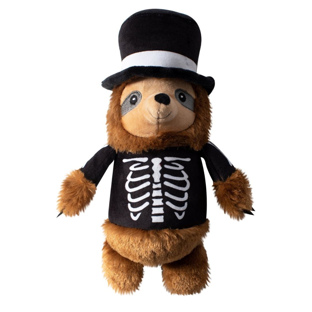 Coco & Pud Trick or Sleep Sloth magician Halloween Dog Toy - Fringe Studios