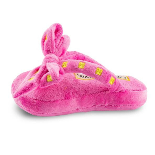 Coco & Pud Wagentino Sandal Dog Toy side view