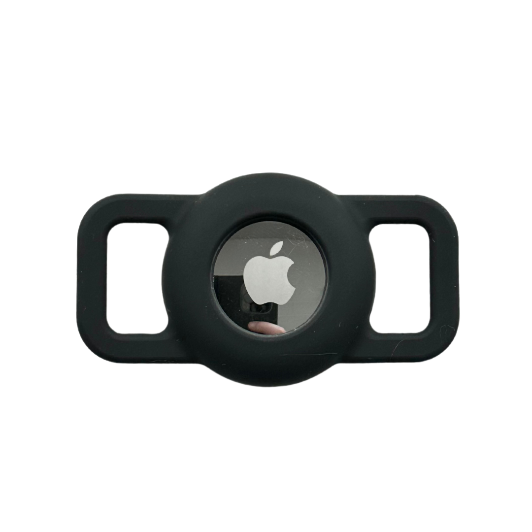 Coco & Pud Pet AirTag Holder - Black (XS/S)
