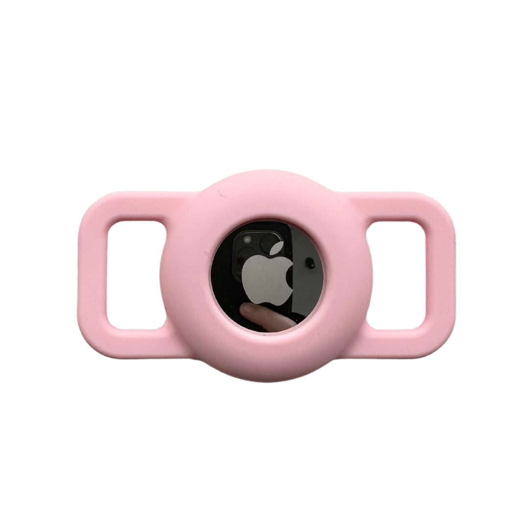 Coco & Pud Pet AirTag Holder - Light Pink (XS/S)