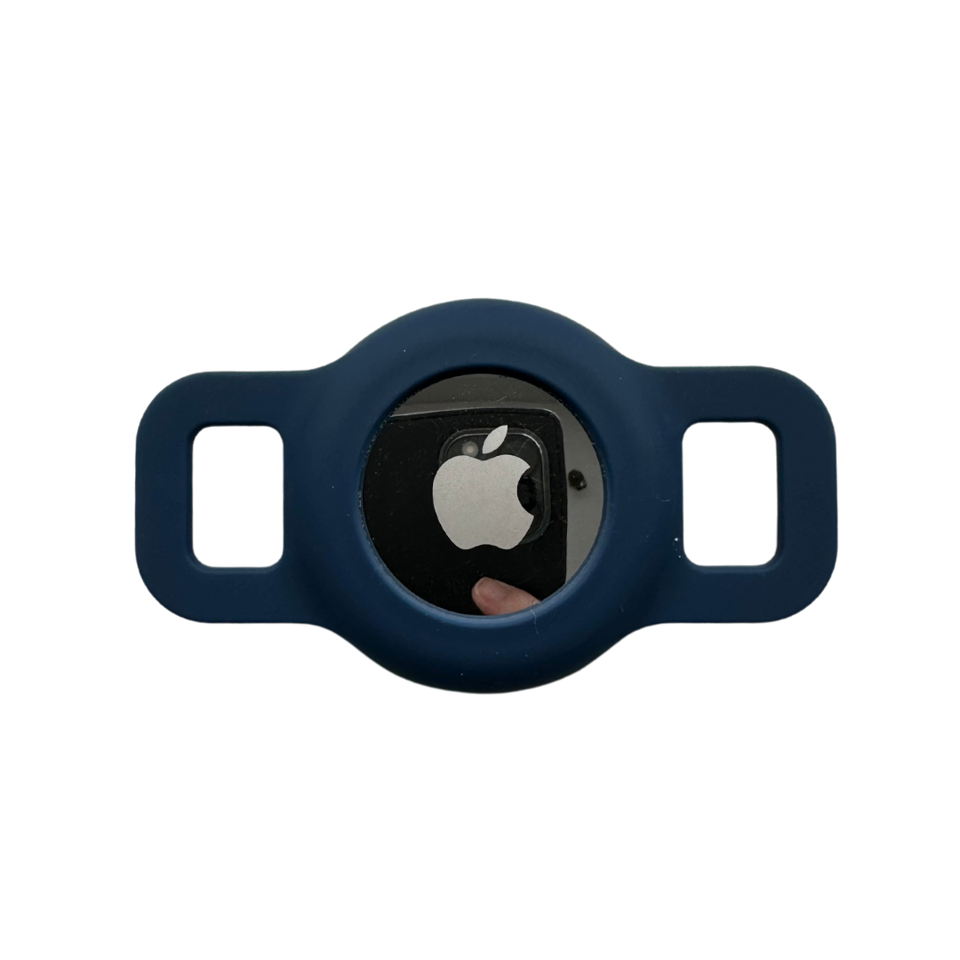 Coco & Pud Pet AirTag Holder - Navy (XXS/Cat + Cat Harnesses)