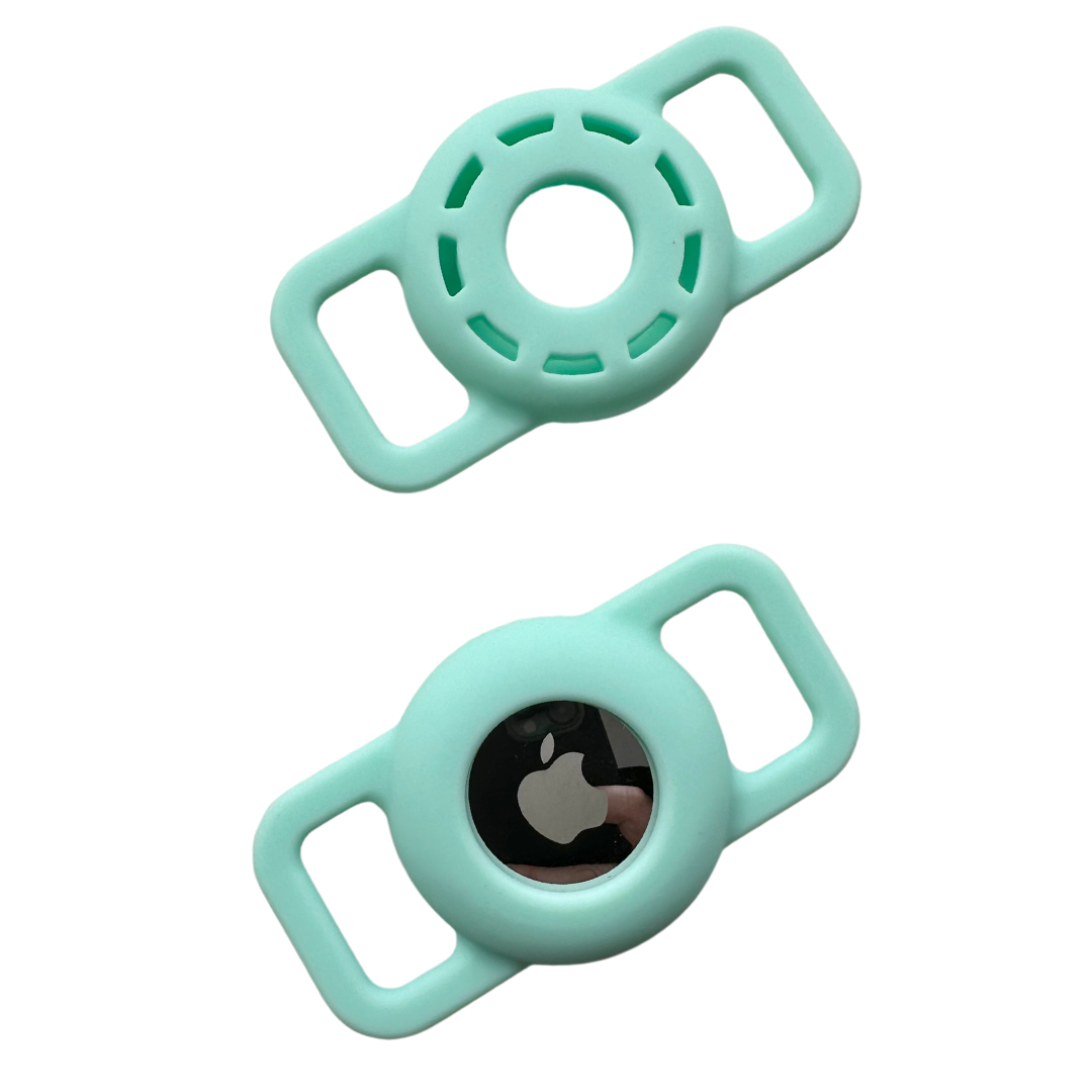 Coco & Pud Pet AirTag Holder (XS/S) - Azure