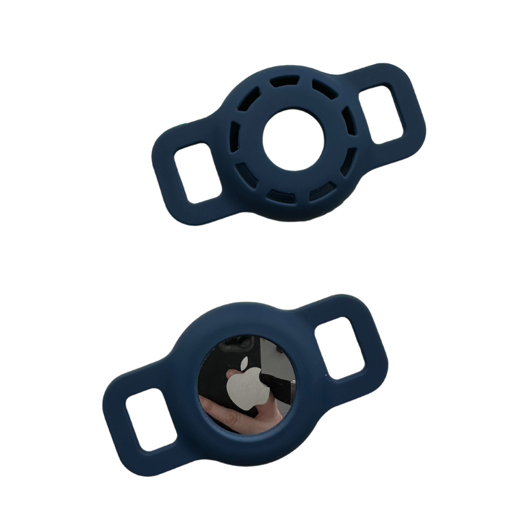 Coco & Pud Pet AirTag Holder - Navy (XXS/Cat + Cat Harnesses)