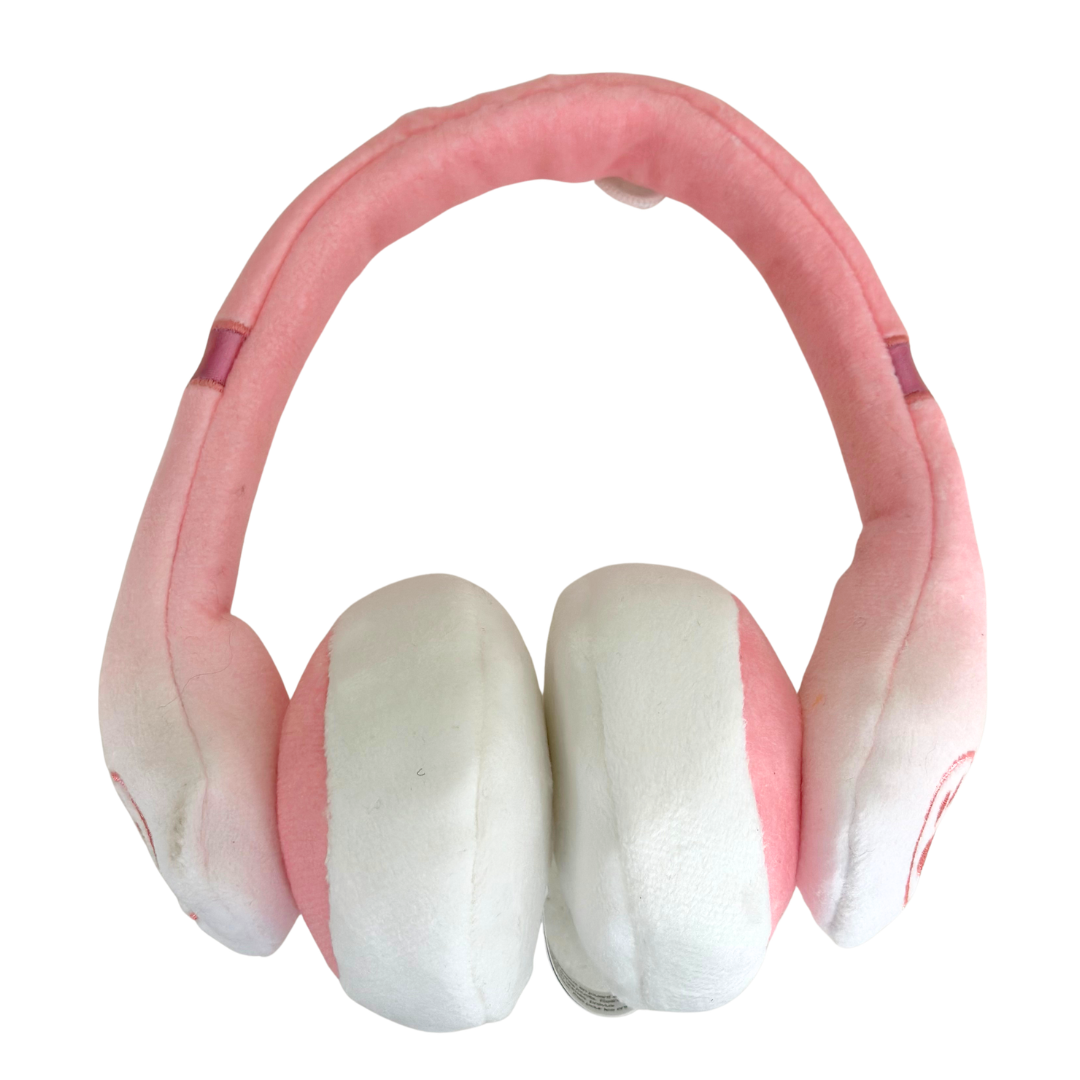 Coco & Pud Barks Headphones Dog Toy front view- Haute Diggity Dog