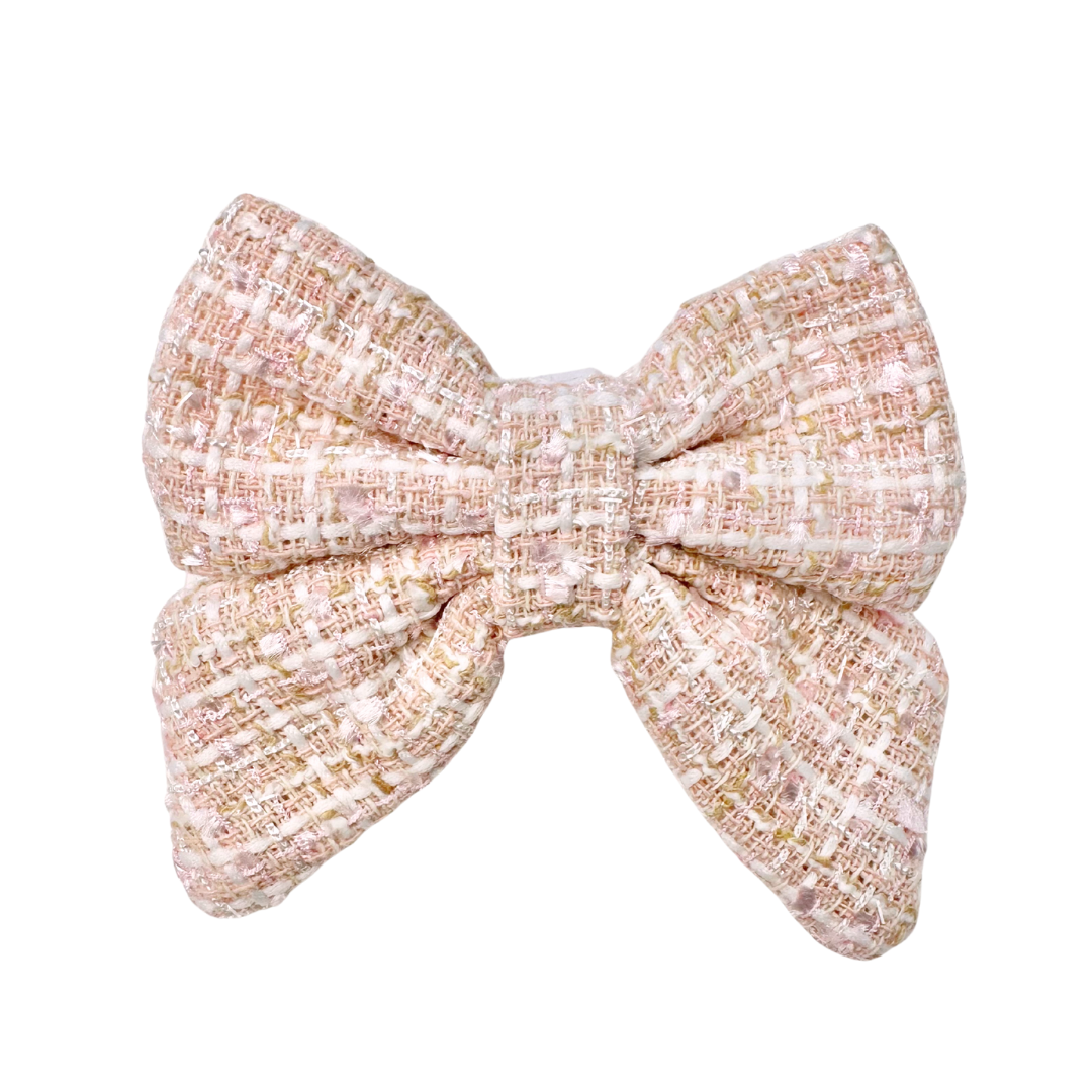 Boucle de Luxe Sailor Bow Tie - Rose Blush