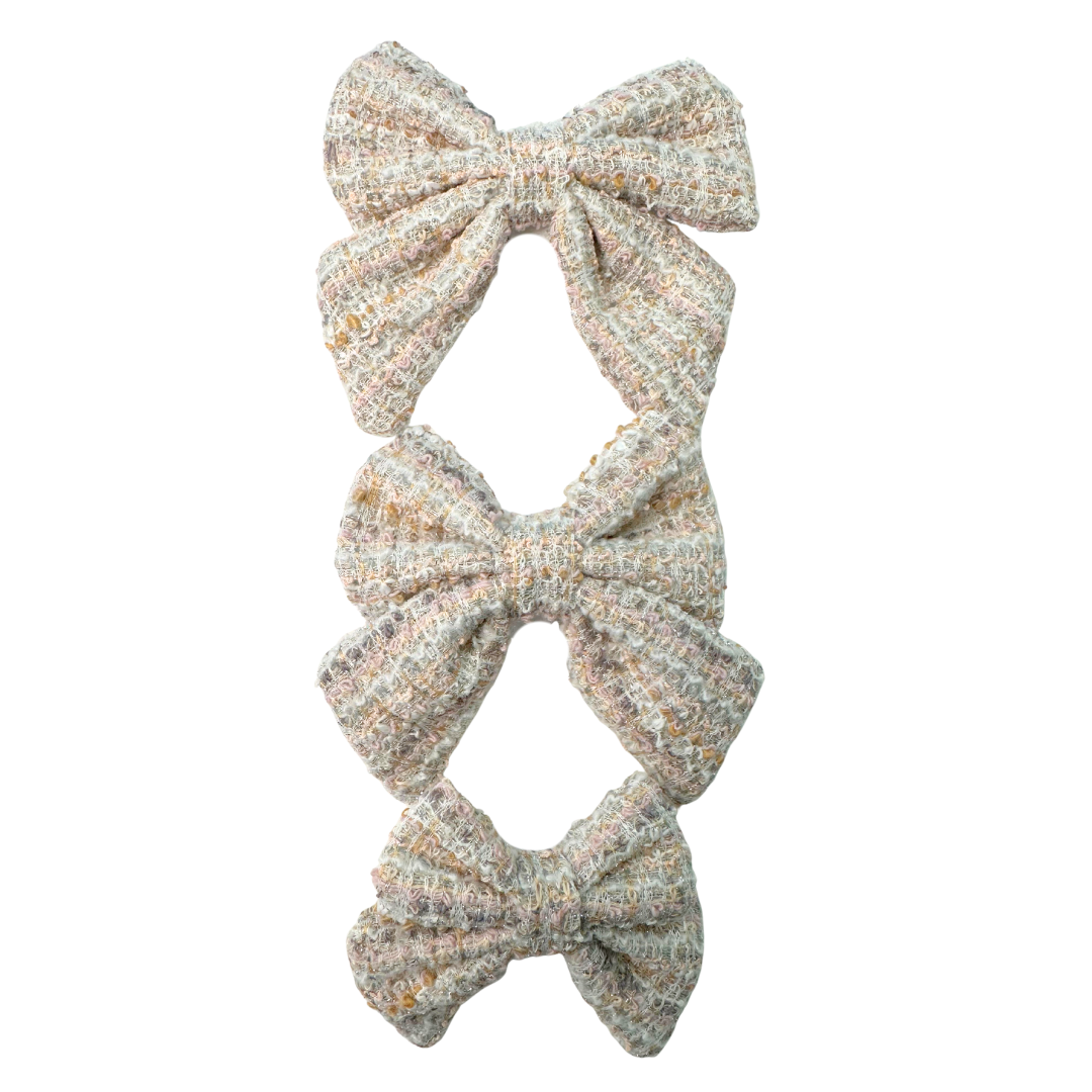 Boucle de Luxe Sailor Bow Tie - Timeless Taupe