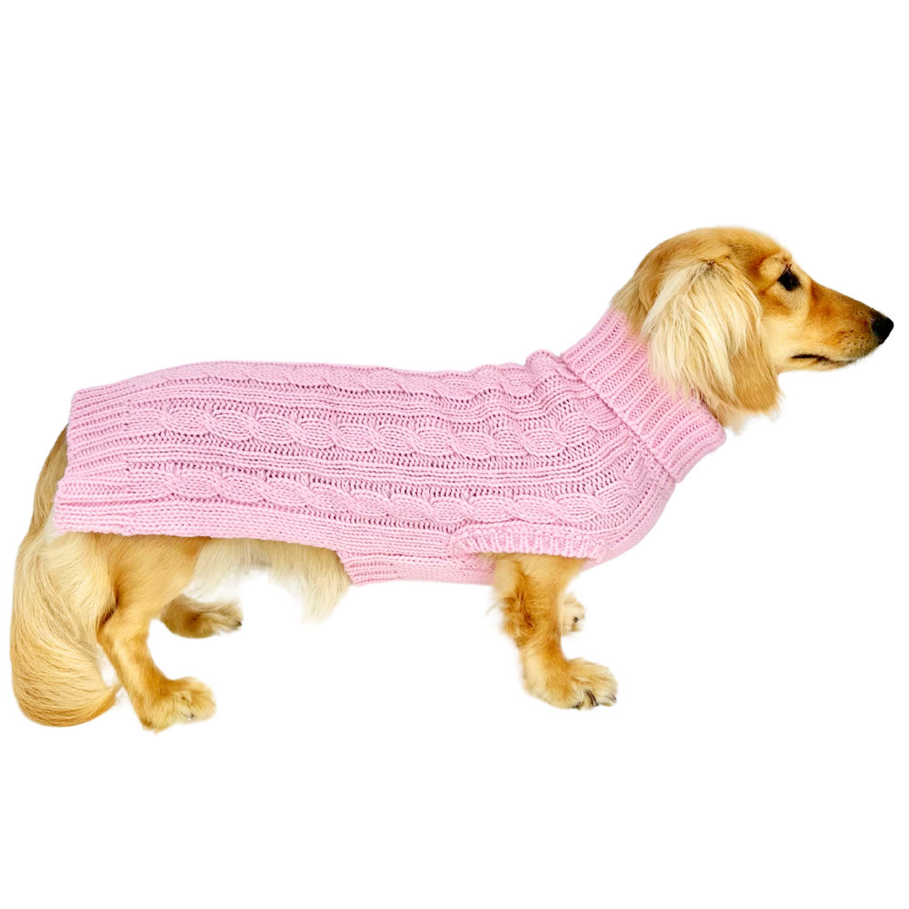 32+ Unique Dachshund Gift Ideas You Need To See 32+ Unique Dachshund Gift Ideas You Need To See Coco PudDachshundCableDogSweaterDogJumper LightPink