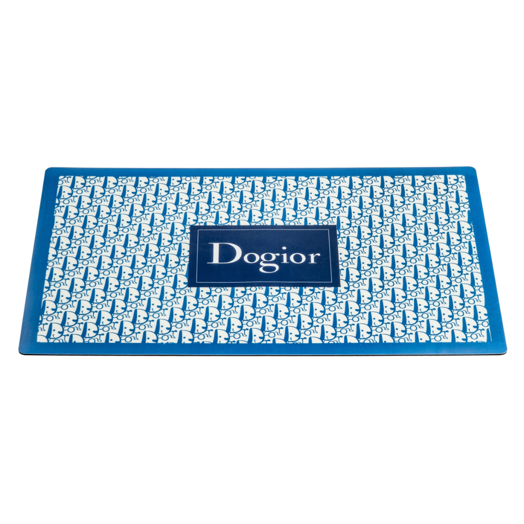 Coco & Pud Dogior Pet Placemat angle view - Haute Diggity Dog