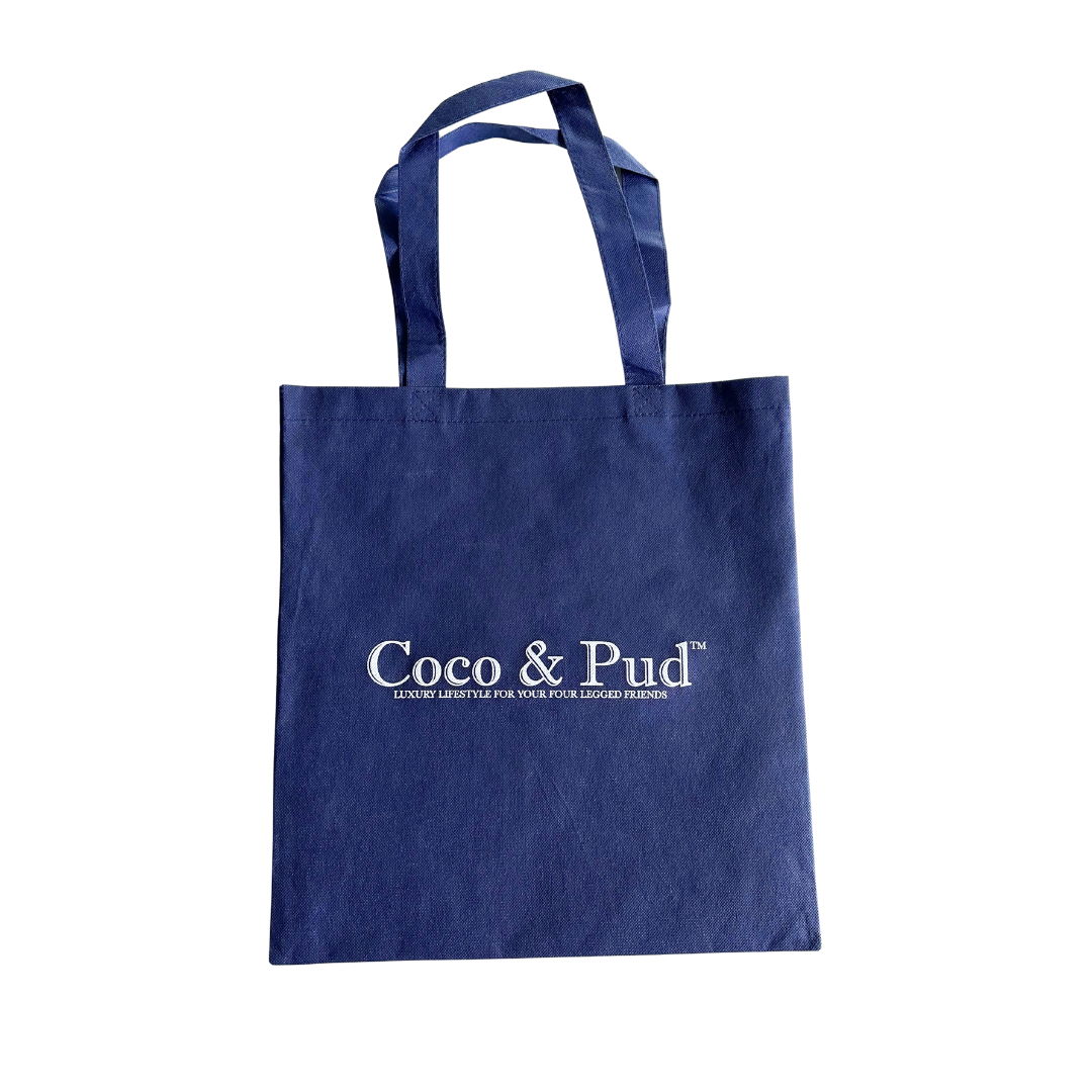 Coco & Pud Branded Tote Bag Navy