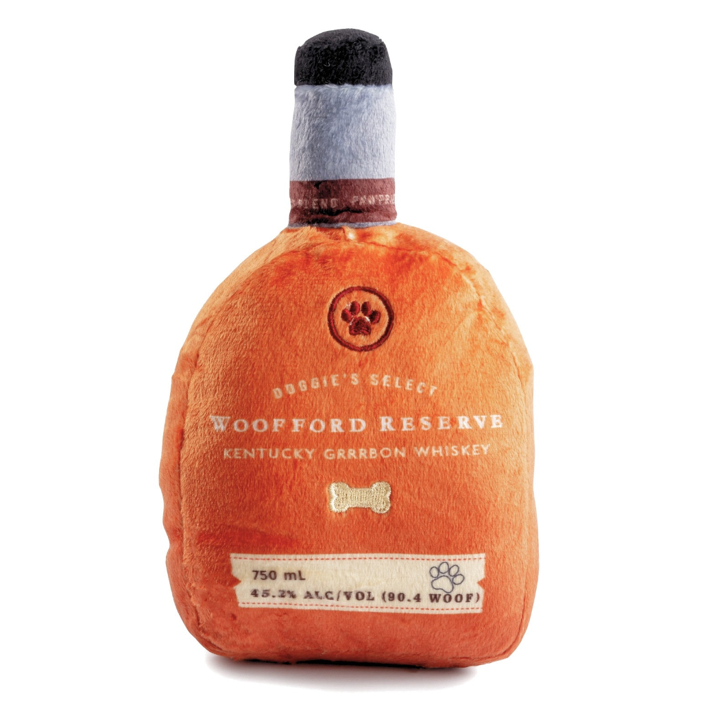 Woofford Reserve Bourbon Whisky Dog Toy