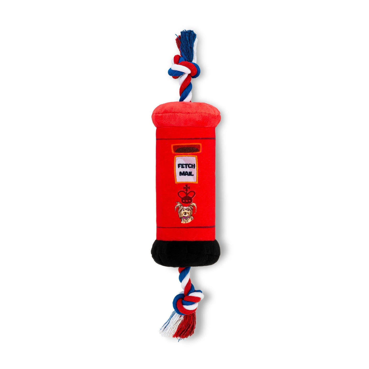 Coco & Pud British Mailbox Dog Tug Toy - Pet London