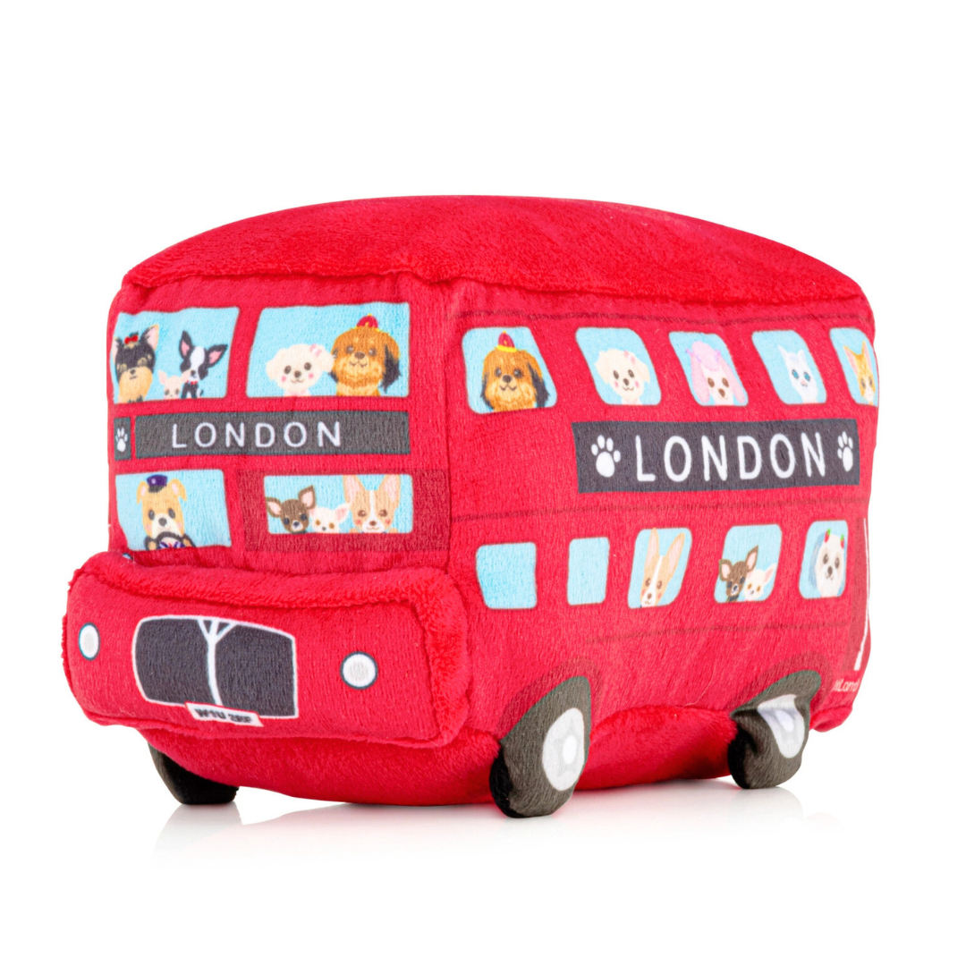 Coco & Pud London Bus Dog Toy - Pet London