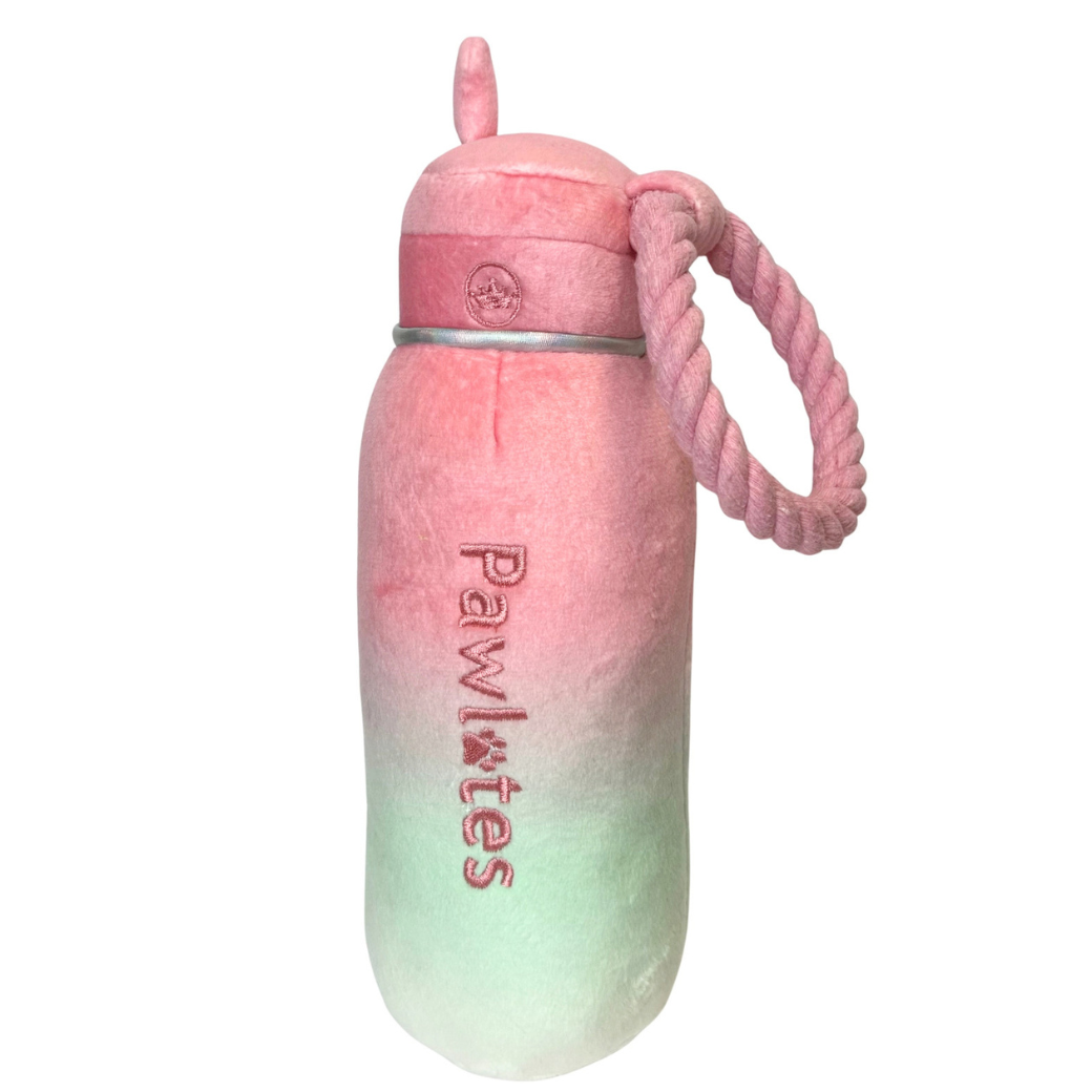 Coco & Pud Pawlates Princess Water Bottle plush Dog Toy - Haute Diggity Dog