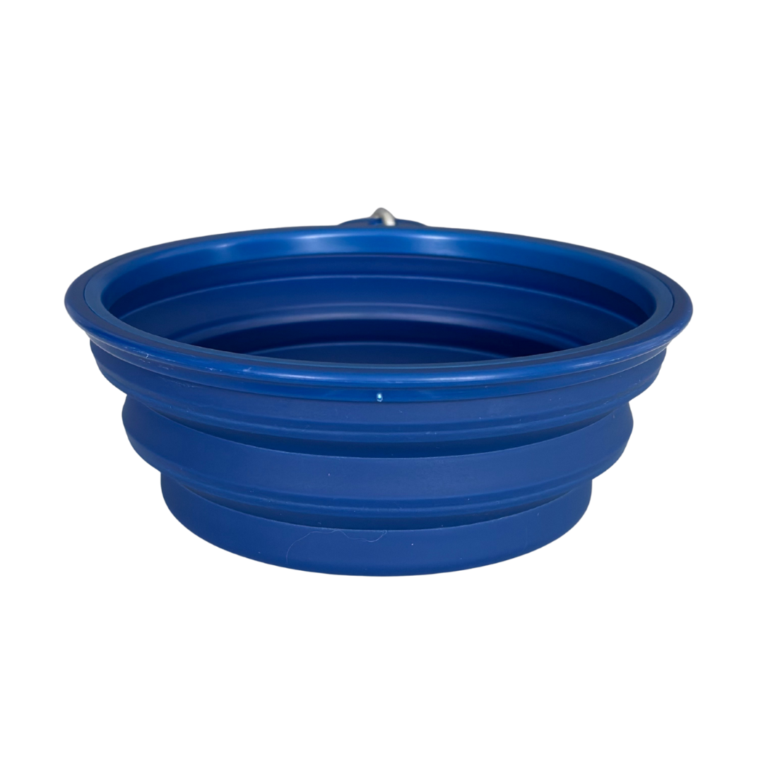 Coco & Pud Collapsible Dog Bowl unfolded side view
