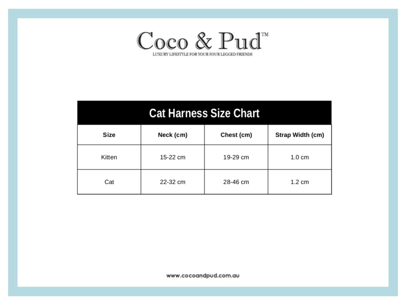 Summer Sunrise Cat Harness