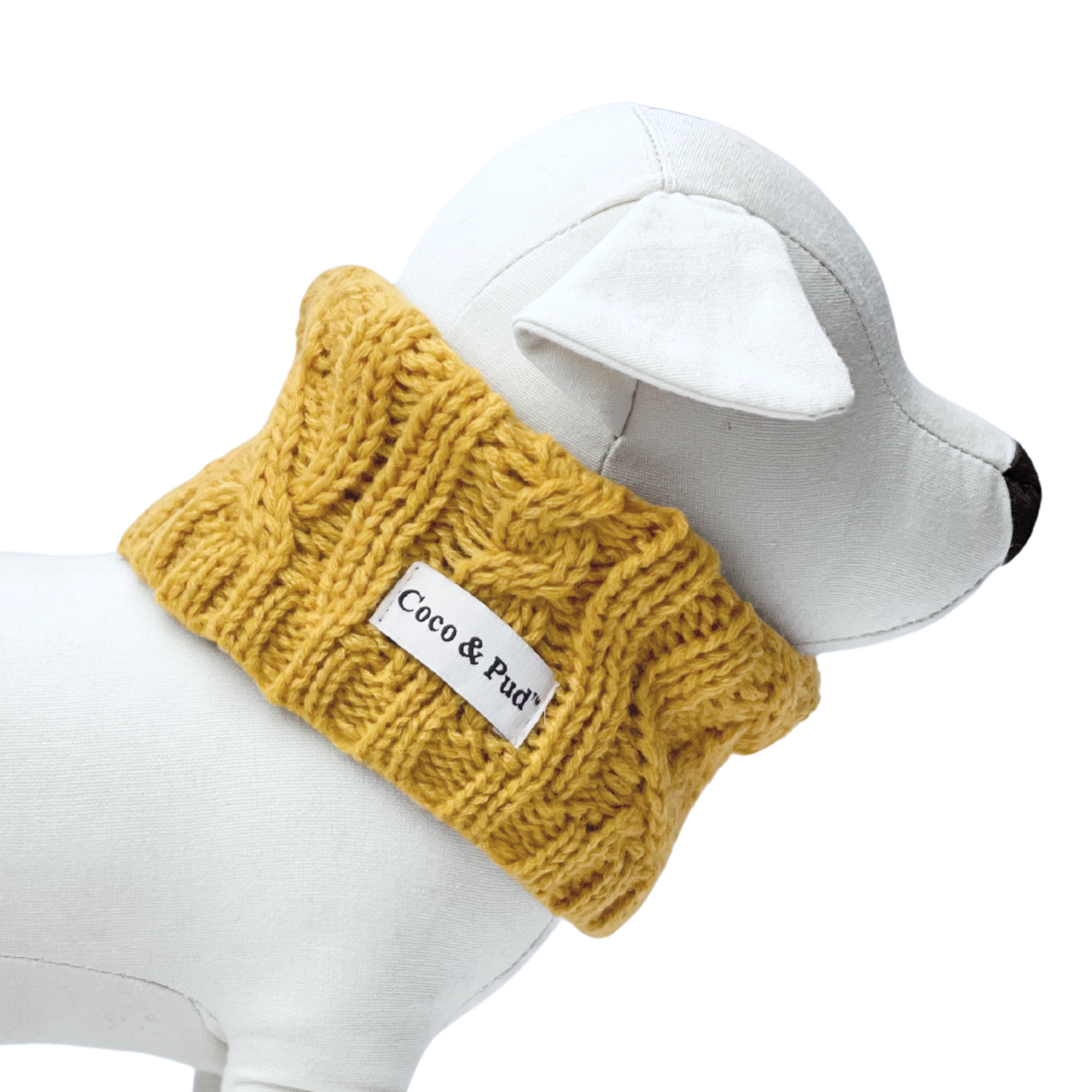 Coco Cable Snood - Mustard