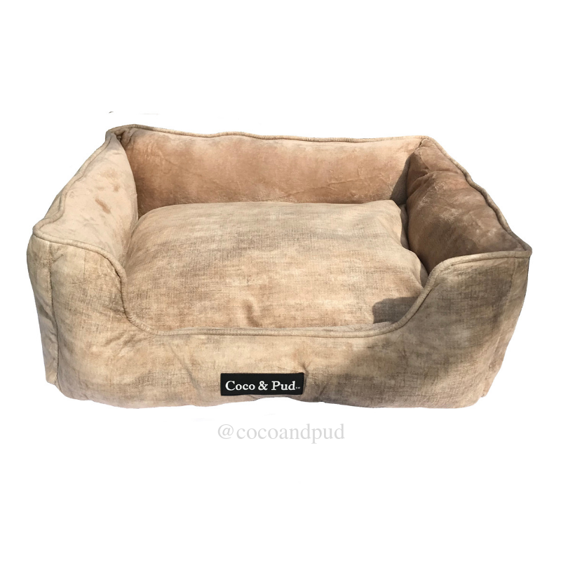 Coco & Pud Greenwich Luxe Lounge Bed - Coffee - Coco & Pud