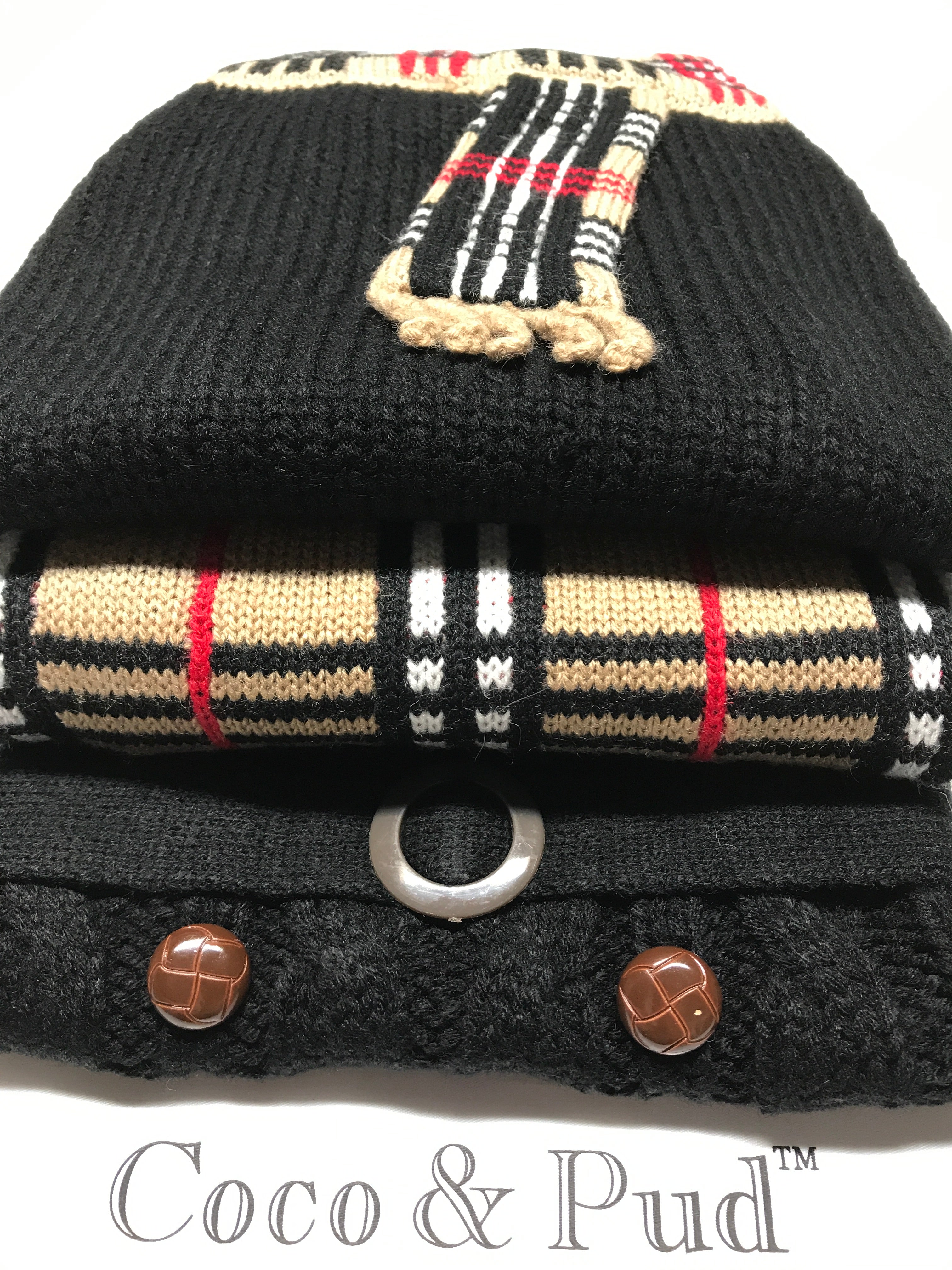 Coco & Pud Knightsbridge Dog Sweater - Beige - Coco & Pud