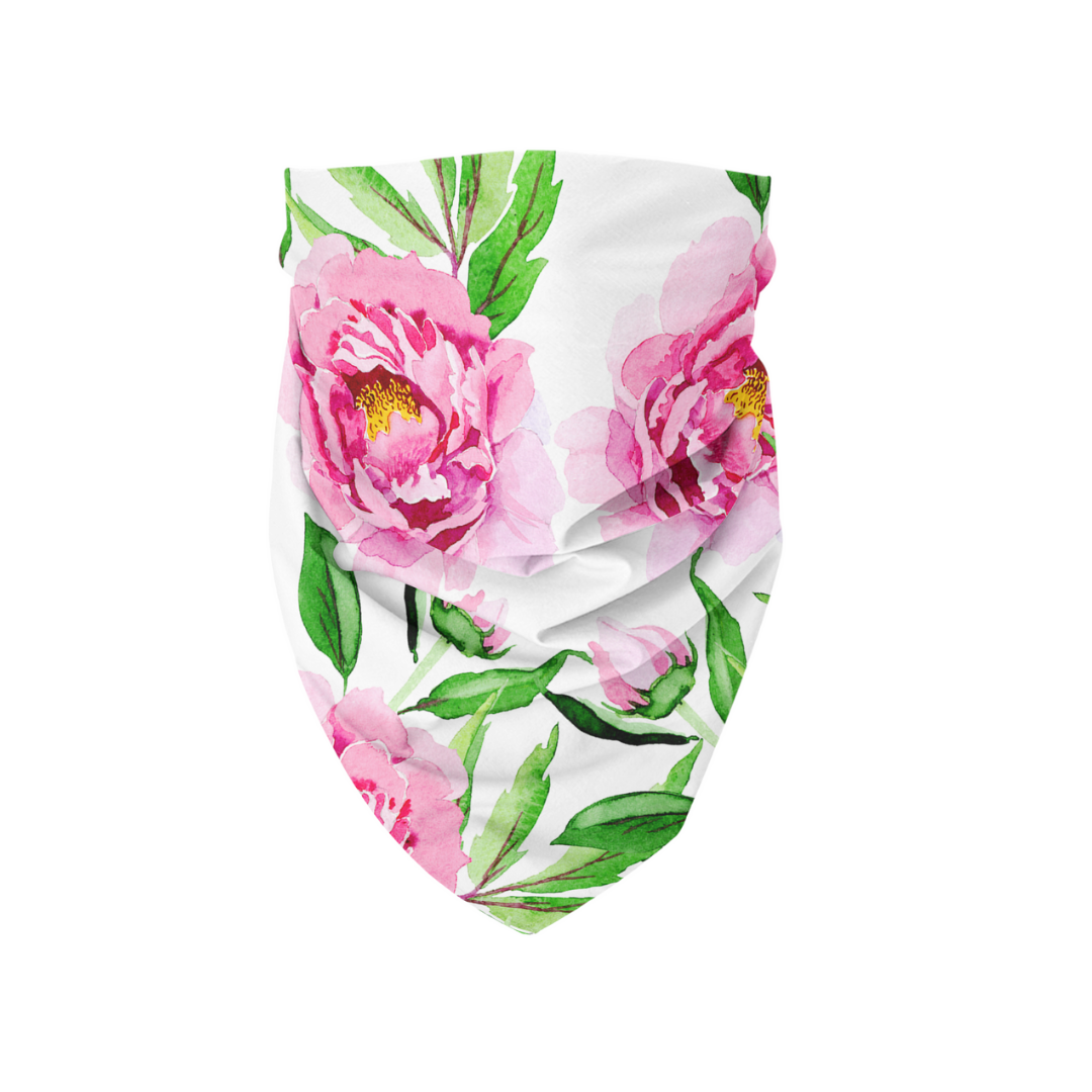 Coco & Pud Peony Tie Up Bandana - Coco & Pud