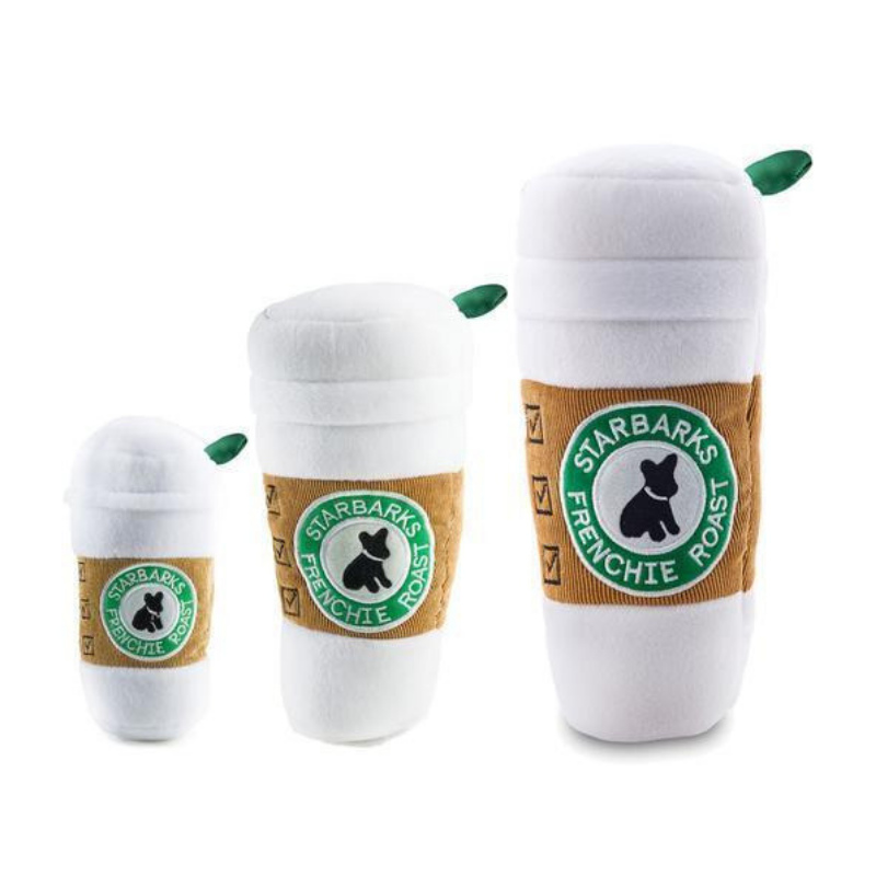 Starbarks White Lid Dog Toy - Coco & Pud