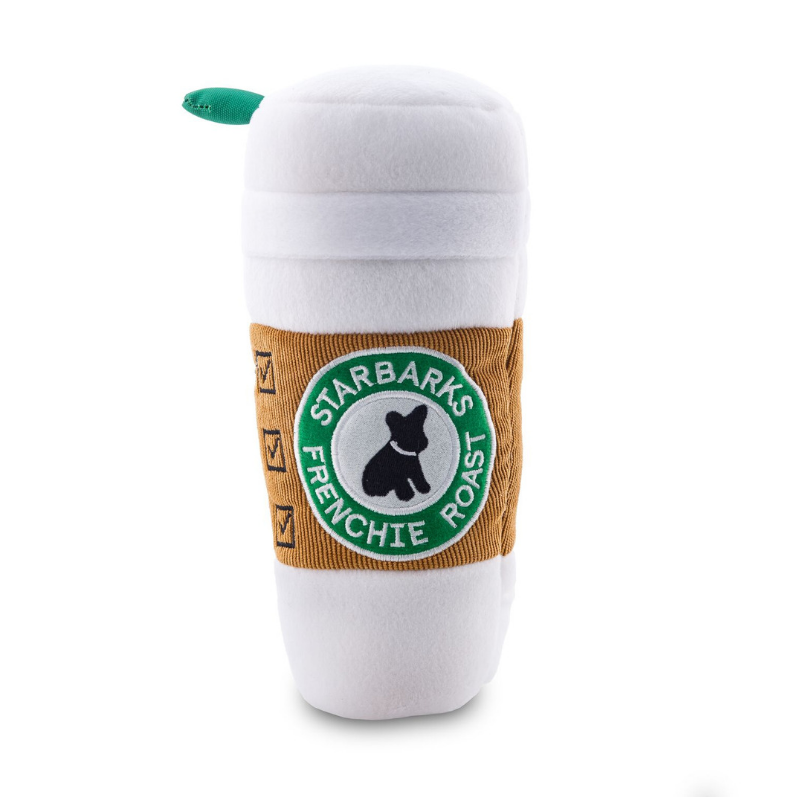 Starbarks White Lid Dog Toy - Coco & Pud