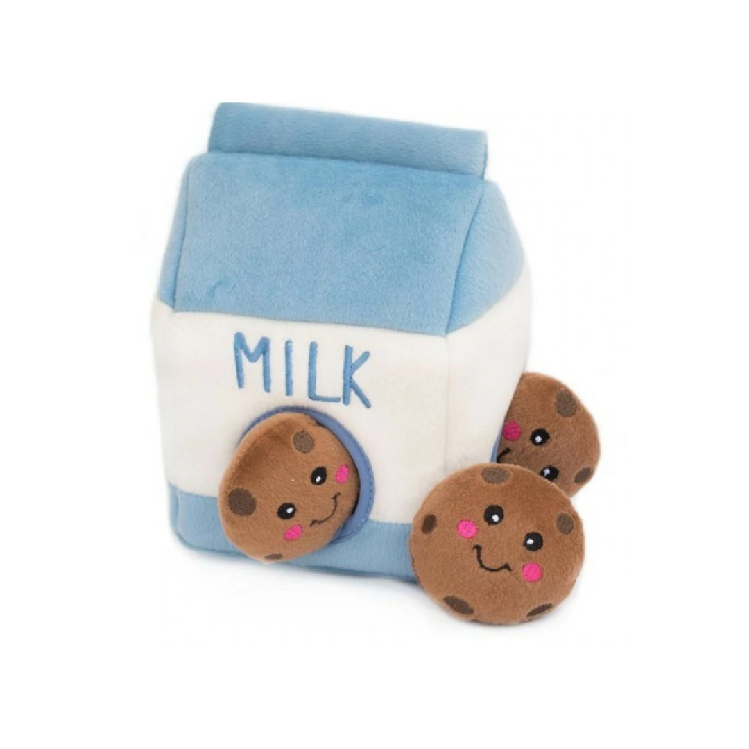 Coco & Pud Milk and Cookies Interactive Dog Toy - Zippy Paws